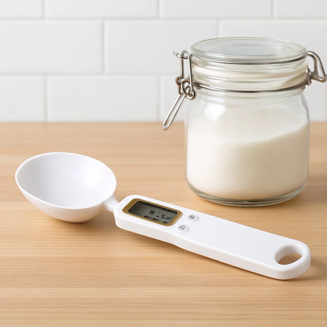 Digital Spoon Scale – Precise Measuring for Kitchen & Baking - Techify™