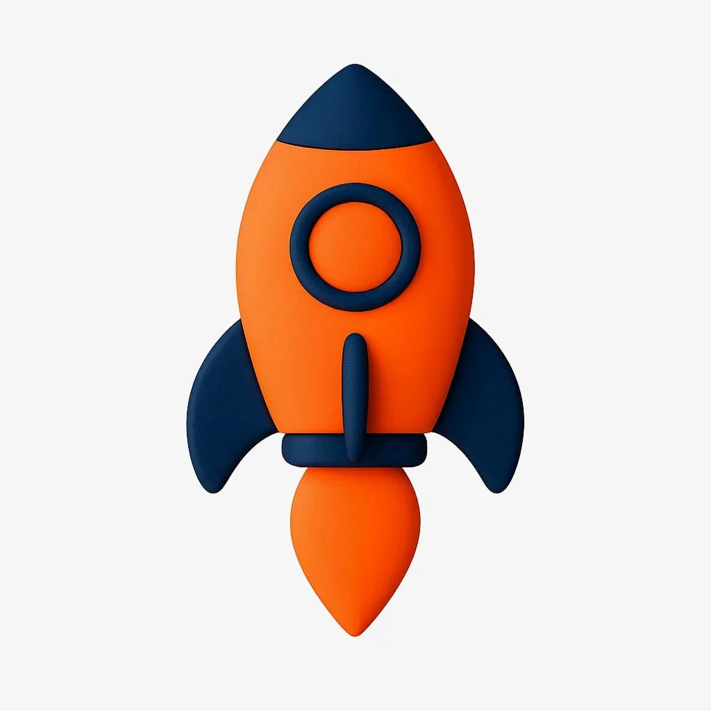 Rocket icon symbolizing early access to Techify™ product launches and updates